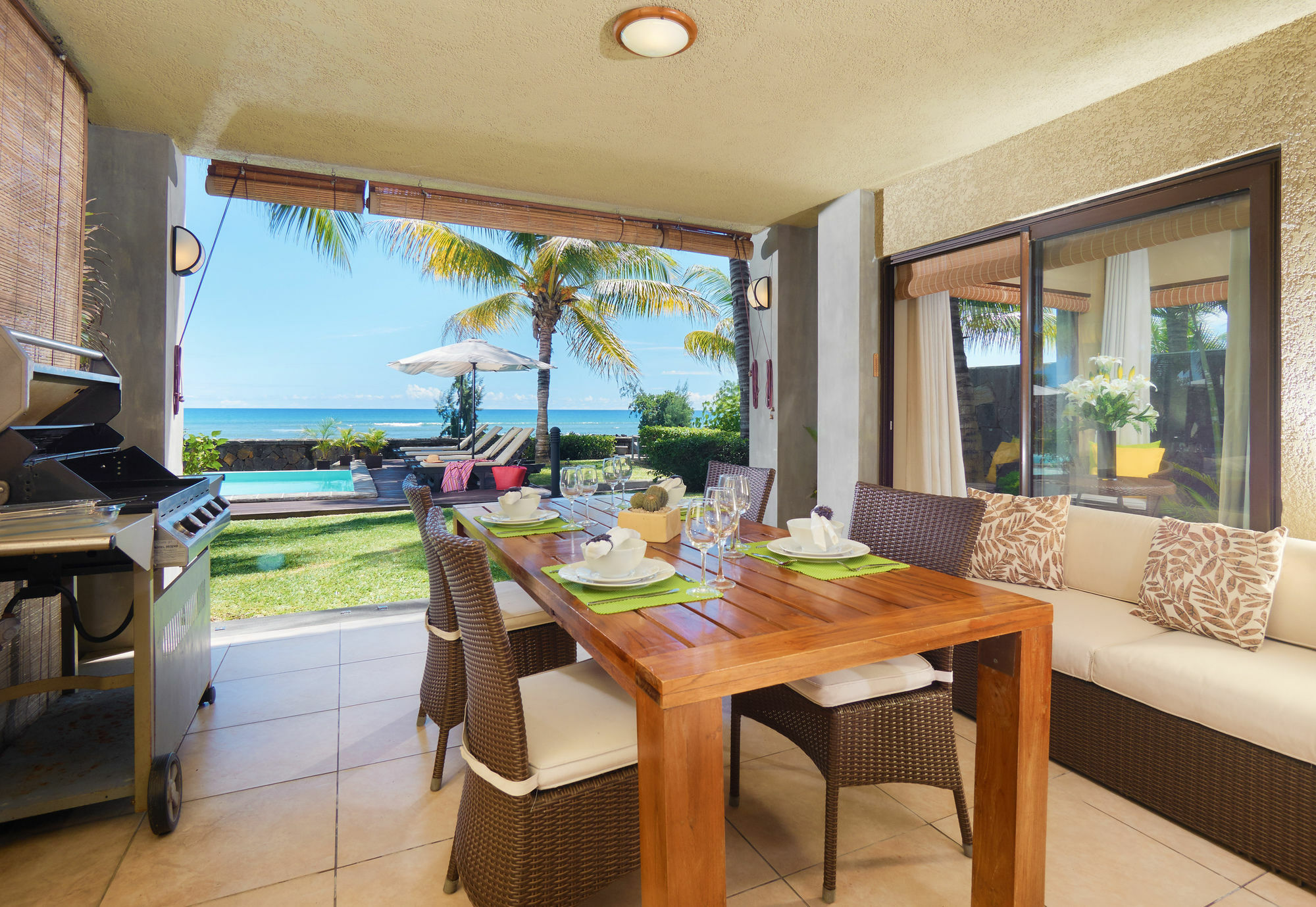 Bel Azur Beach Residence With Lov Trou-aux-Biches Exterior foto