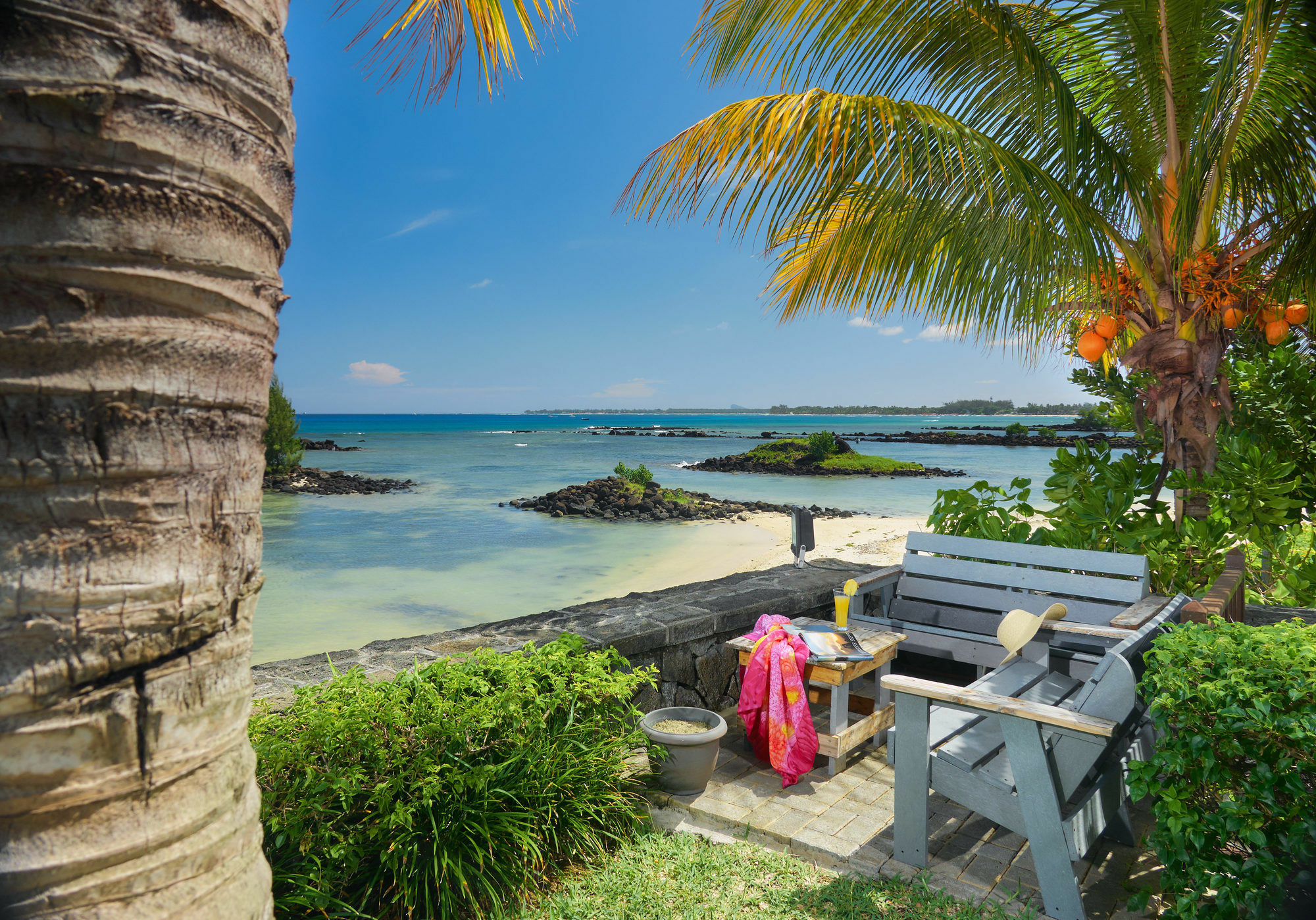 Bel Azur Beach Residence With Lov Trou-aux-Biches Exterior foto